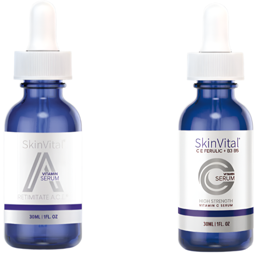 SKINVITAL® FERULIC SERUM AND SKINVITAL® RETIMITATE®